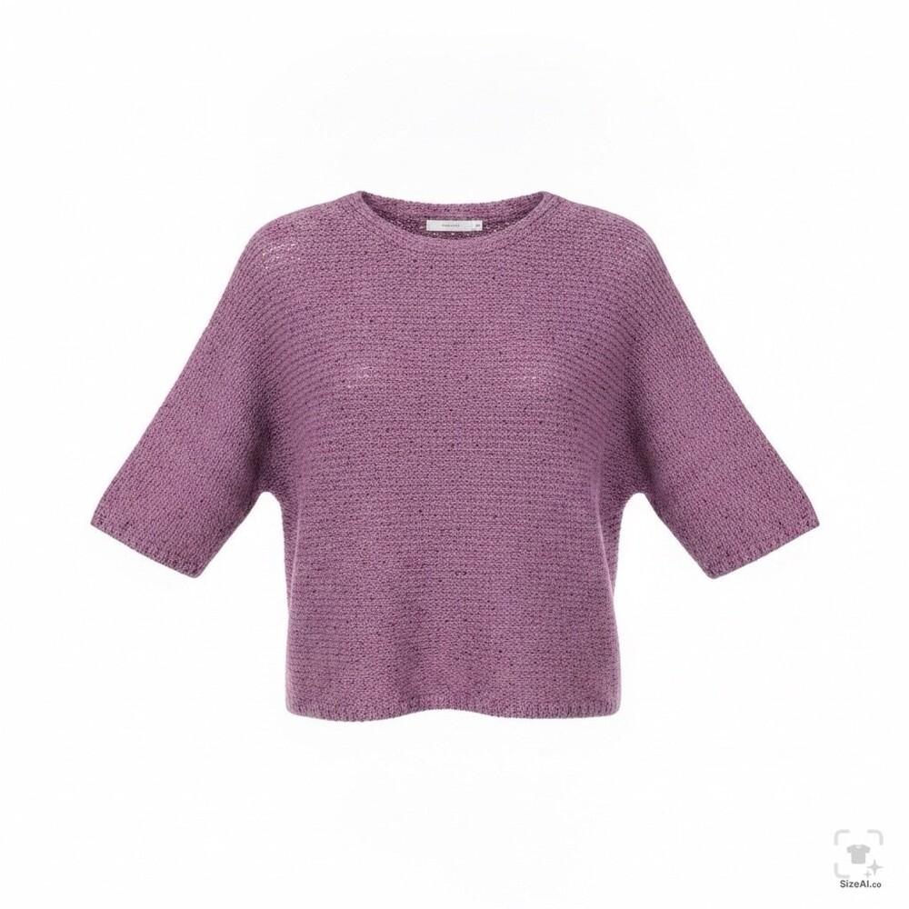 Lush Purple Knit Sweater